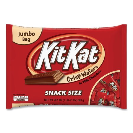 KIT KAT Snack Size, Crisp Wafers in Milk Chocolate, 20.1 oz Bag 7668